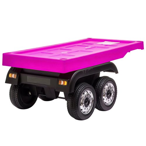 Semiremorca pentru camion electric mercedes actros roz
