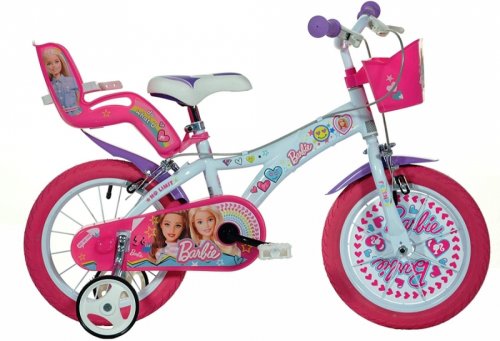 Bicicleta 16 inch dino bikes - barbie