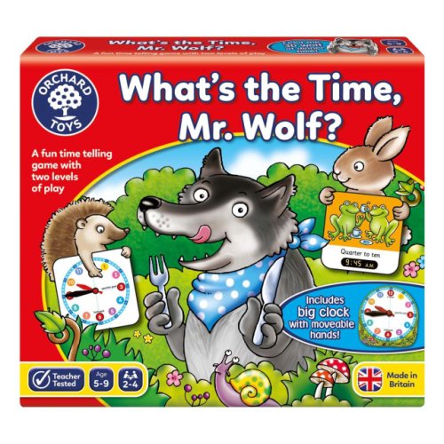 Joc de societate orchard toys what s the time, mr wolf