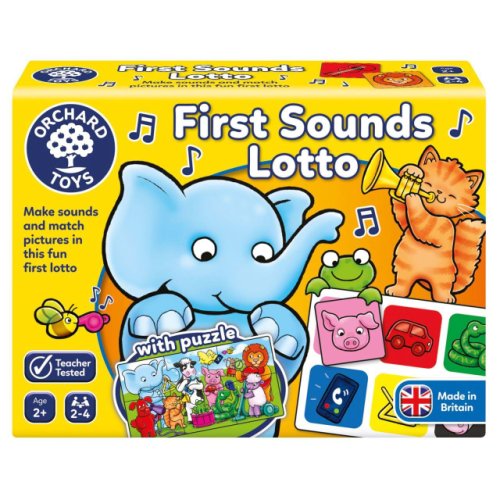 Joc educativ loto orchard toys first sounds lotto