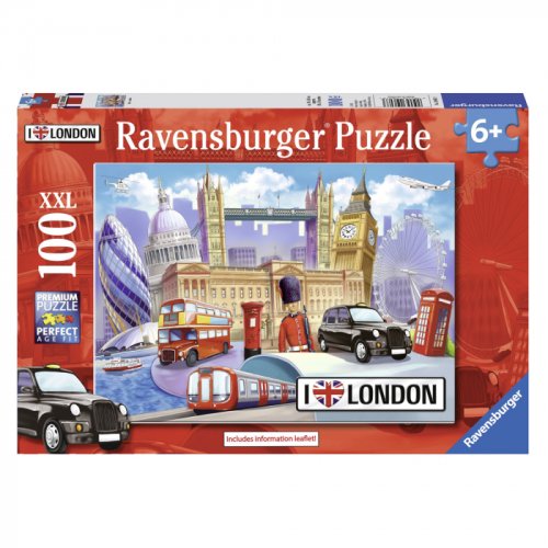 Puzzle ravensburger londra, 100 piese