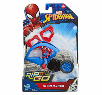 Marvel Spider-man rip n'go - vehicul cu figurina spider-ham