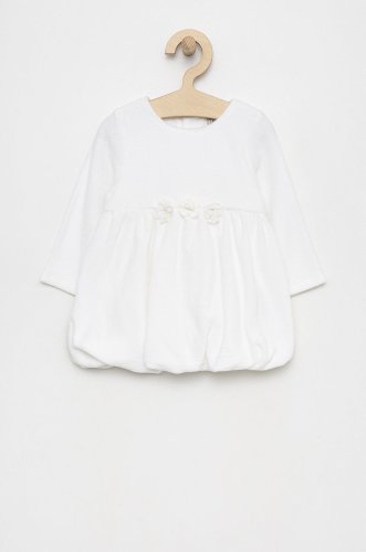 Birba&trybeyond rochie bebe culoarea alb, mini, evazati