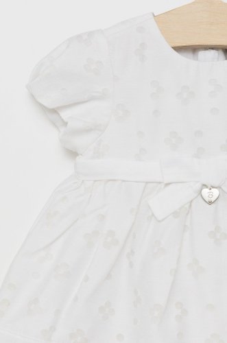 Birba&trybeyond rochie fete culoarea alb, mini, evazati
