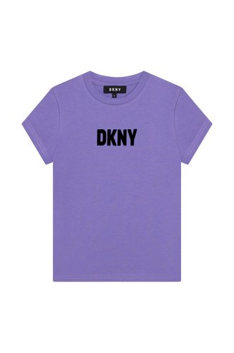Dkny tricou copii culoarea violet