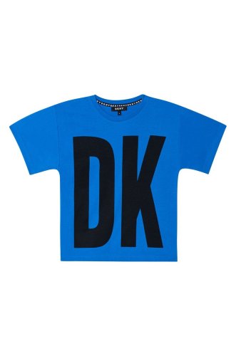 Dkny tricou de bumbac pentru copii cu imprimeu