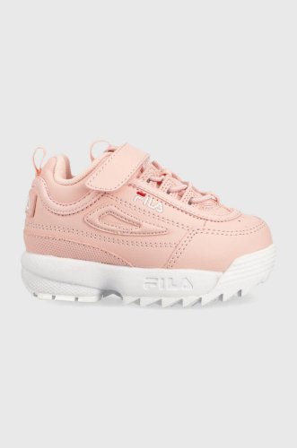 Fila sneakers pentru copii disruptor culoarea roz