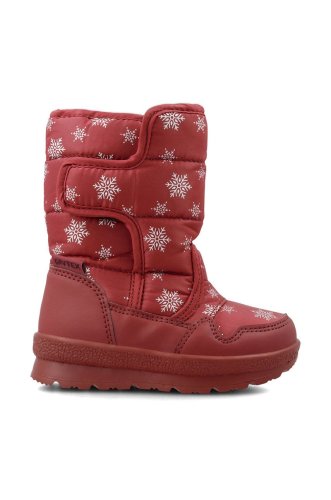 Garvalin cizme de iarna copii culoarea rosu