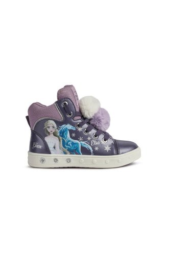 Geox pantofi copii culoarea violet