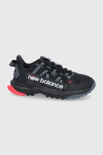 New balance pantofi copii peshark culoarea negru