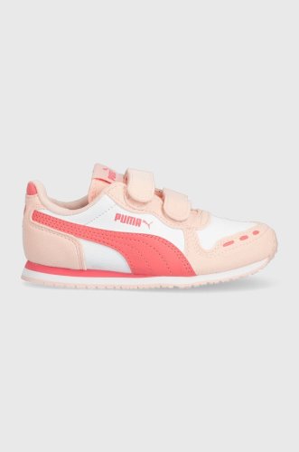 Puma sneakers pentru copii cabana racer sl 20 v ps culoarea roz