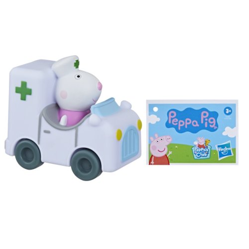 Hasbro Peppa pig masinuta buggy si figurina iepurasul doctor