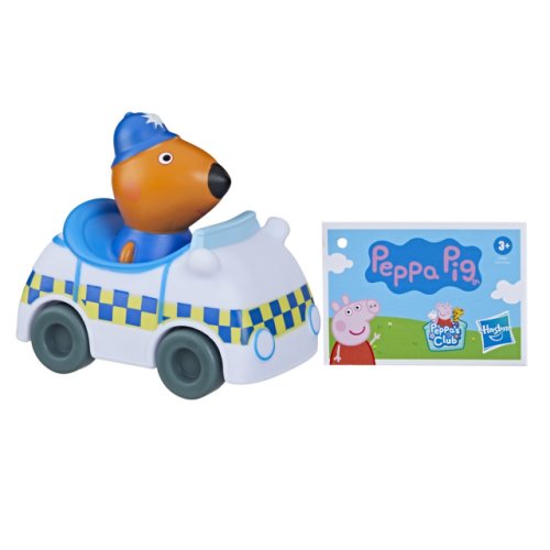 Hasbro Peppa pig masinuta buggy si figurina iepurasul politist