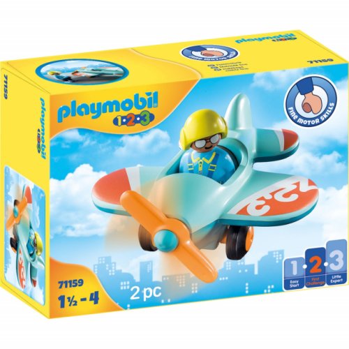 Playmobil - 1.2.3 avion