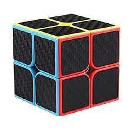 Krista Cub rubik 2x2x2, multicolor mf8861 carbon, de viteza speedcube rubik