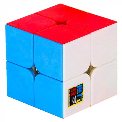 Cub rubik 2x2x2, multicolor, stickerless, de viteza speedcube rubik