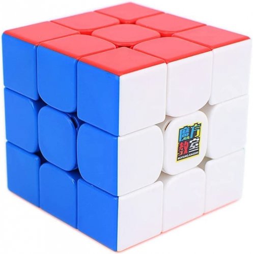 Cub rubik 3x3x3, 3m moyu magnetic stickerless, cu arc, de viteza speedcube