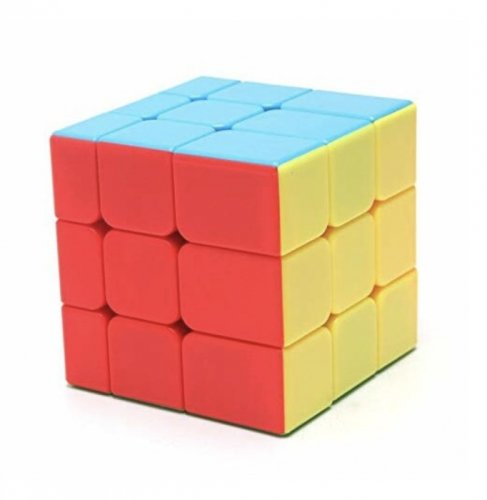 Cub rubik 3x3x3, moyu asimetric stickerless, de viteza speedcube