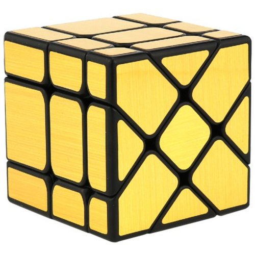 Cub rubik 3x3x3, moyu golden mirror, de viteza speedcube