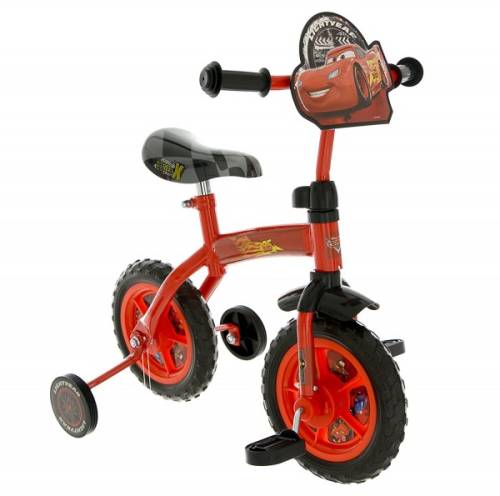 Mvs Bicicleta copii cars 10 inch 2 in 1 cu si fara pedale