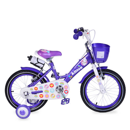 Moni Bicicleta pentru fetite bunny purple 16 inch