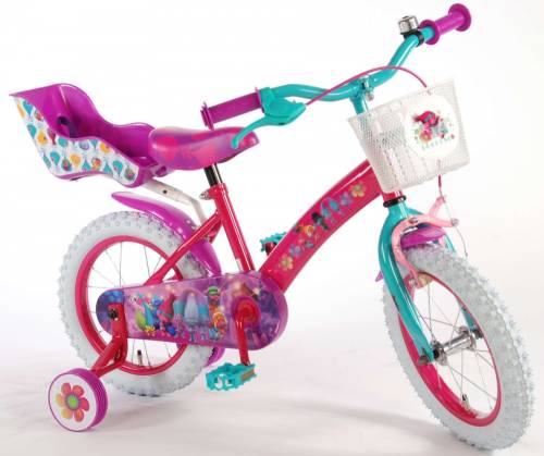 E&l Cycles Bicicleta pentru fetite el trolls 14 inch