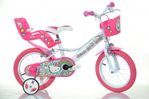 Dino Bikes Bicicleta pentru fetite hello kitty 14 inch