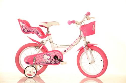 Dino Bikes Bicicleta pentru fetite hello kitty 16 inch