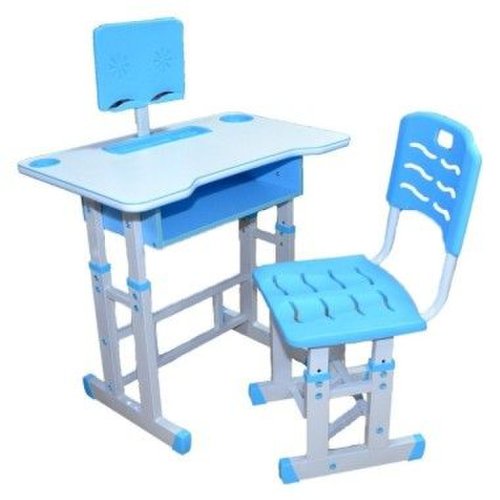 Roben Toys Birou cu scaunel pentru copii reglabile albastru pentru scoala