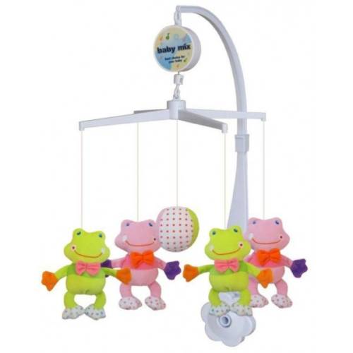 Baby Mix Carusel muzical frogs