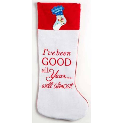 Diverse Ciorap pentru cadourile lui mos craciun cu mesaj 70cm