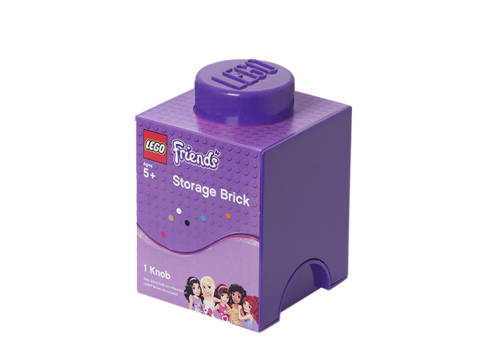 Cutie depozitare lego friends 1x1 violet