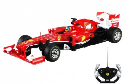 Rastar Ferrari f138 de curse, cu telecomanda, scara 112