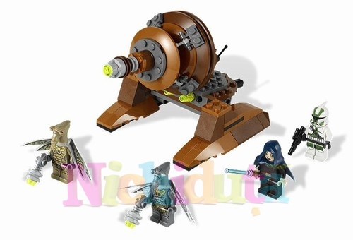 Lego Geonosian cannon din seria star wars