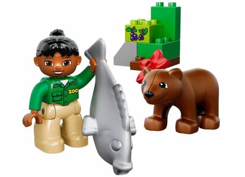 Lego Ingrijitor la gradina zoologica (10576)
