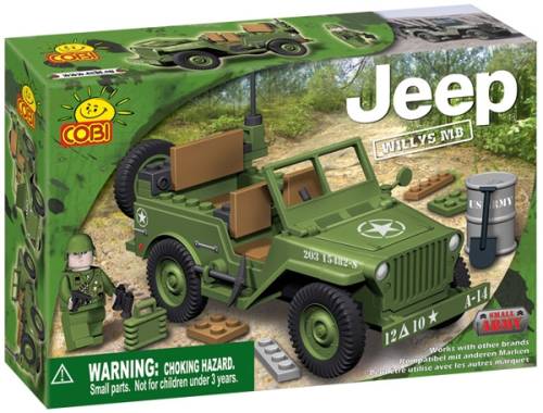 Cobi Jeep willys mb verde - 24110
