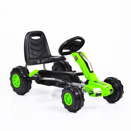 Moni Kart cu pedale pentru copii bolt green