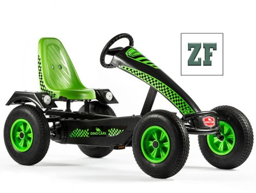 Dino Cars Kart cu pedale super sport zf verde