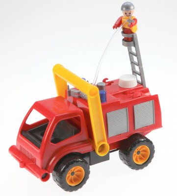 Masina de pompieri active cu figurina 26 cm