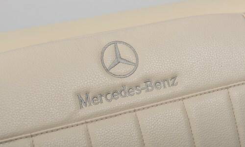 Mercedes-benz Masinuta electrica de epoca cu scaun din piele si roti eva mercedes benz 300s paint red