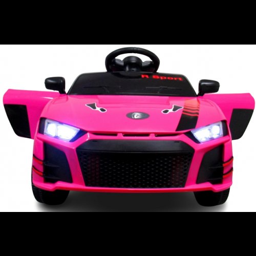 Masinuta electrica r-sport cu telecomanda si functie de balansare cabrio a1 roz