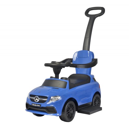 Mercedes-benz Masinuta fara pedale cu maner parental mercedes benz amg gle 63 blue