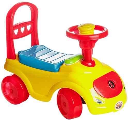 Burak Toys Masinuta ride-on fara pedale polo yellow