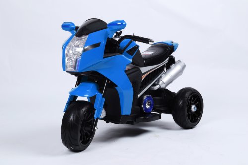 Motocicleta electrica cu lumini flash true blue