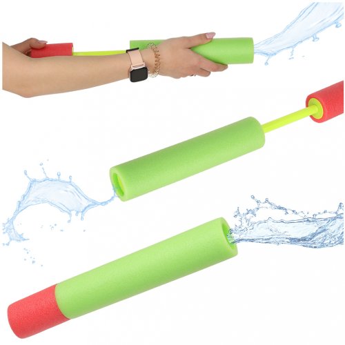 Ikonka Pistol cu apa pentru copii 30 cm verde