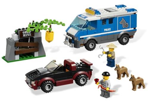 Lego Police dog van (4441)