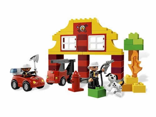 Lego Prima mea remiza de pompieri duplo