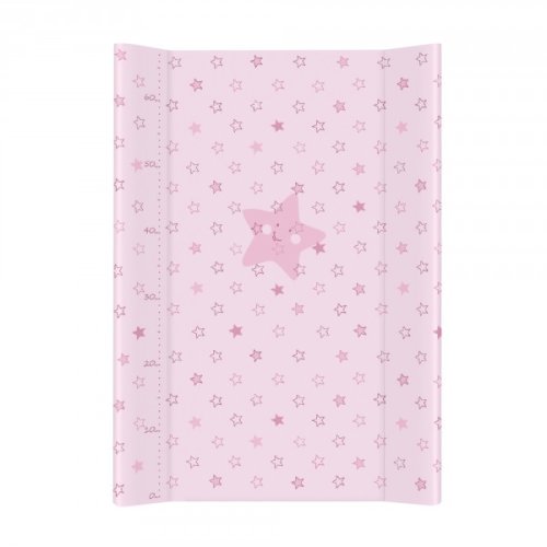 Ceba Baby Saltea de infasat cu intaritura 70x50 cm steluta roz