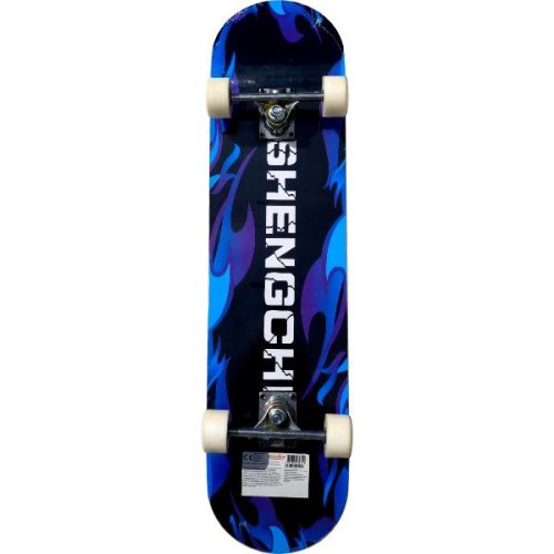 Skateboard 80 cm lemn suport aliaj aluminiu 29