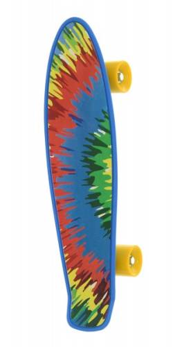 Mvs Skateboard copii cruiserboard pennyboard model curcubeu 53cm